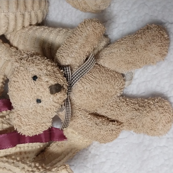 Lot of 3 bears . 2 Chenille, 1 Terrycloth. - Picture 2 of 7